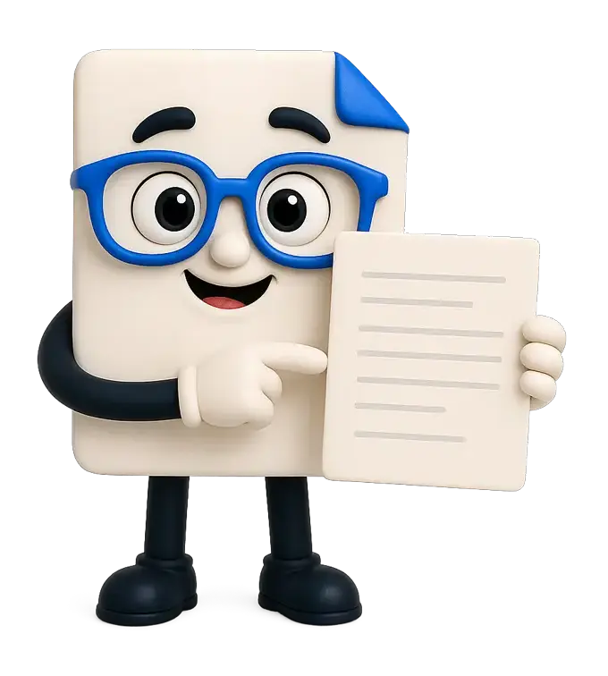 Kit holding up a finished, verified resume